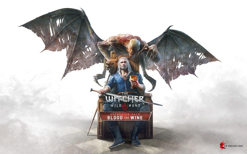 blood and wine the witcher 3 cover art
