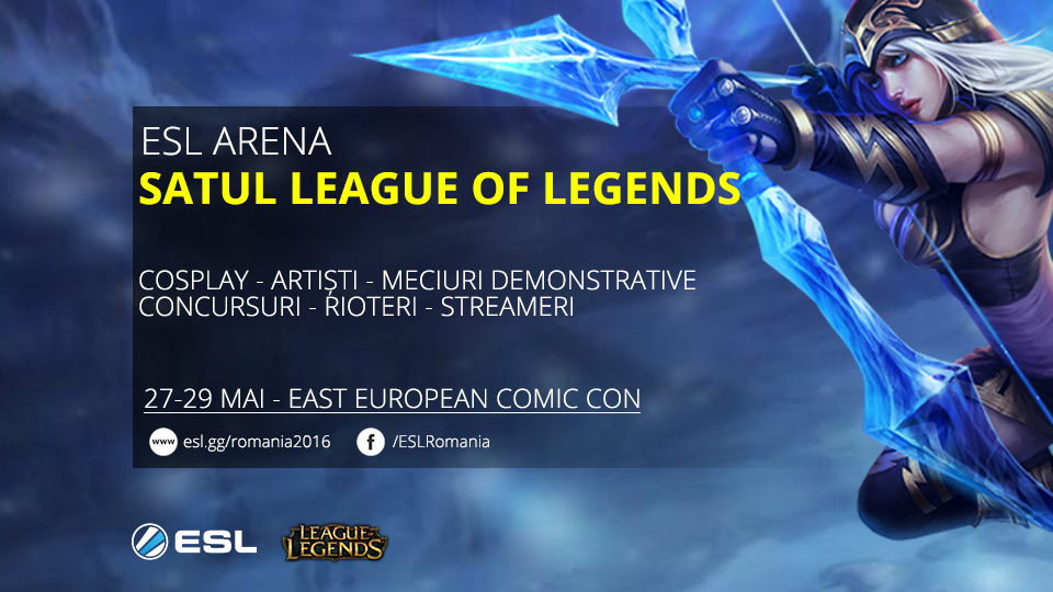 Exploraţi satul League of Legends în cadrul East European Comic Con 2016